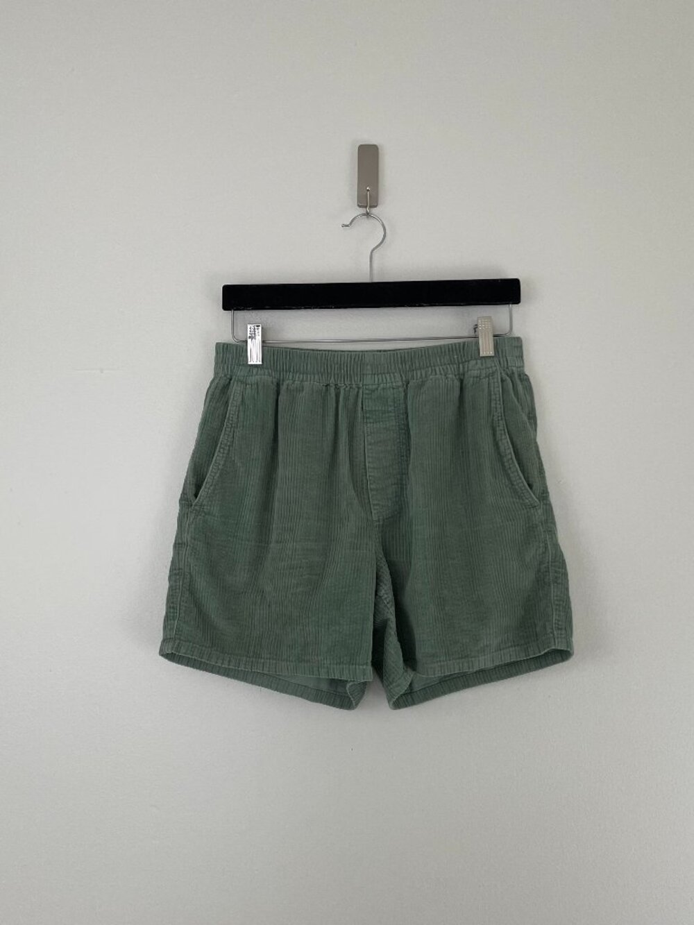 Madewell Corduroy Everywear Shorts in Frosted Cypress Men's Size Small